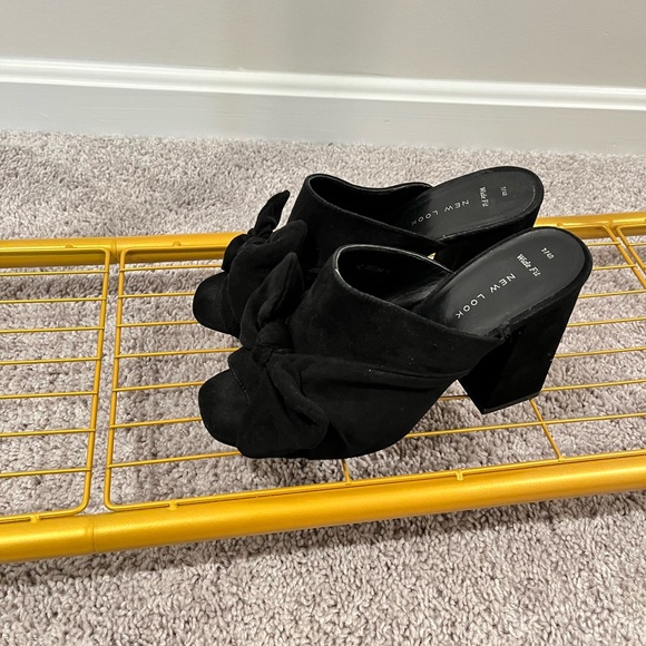 mule sandals block heel - Picture 4 of 4